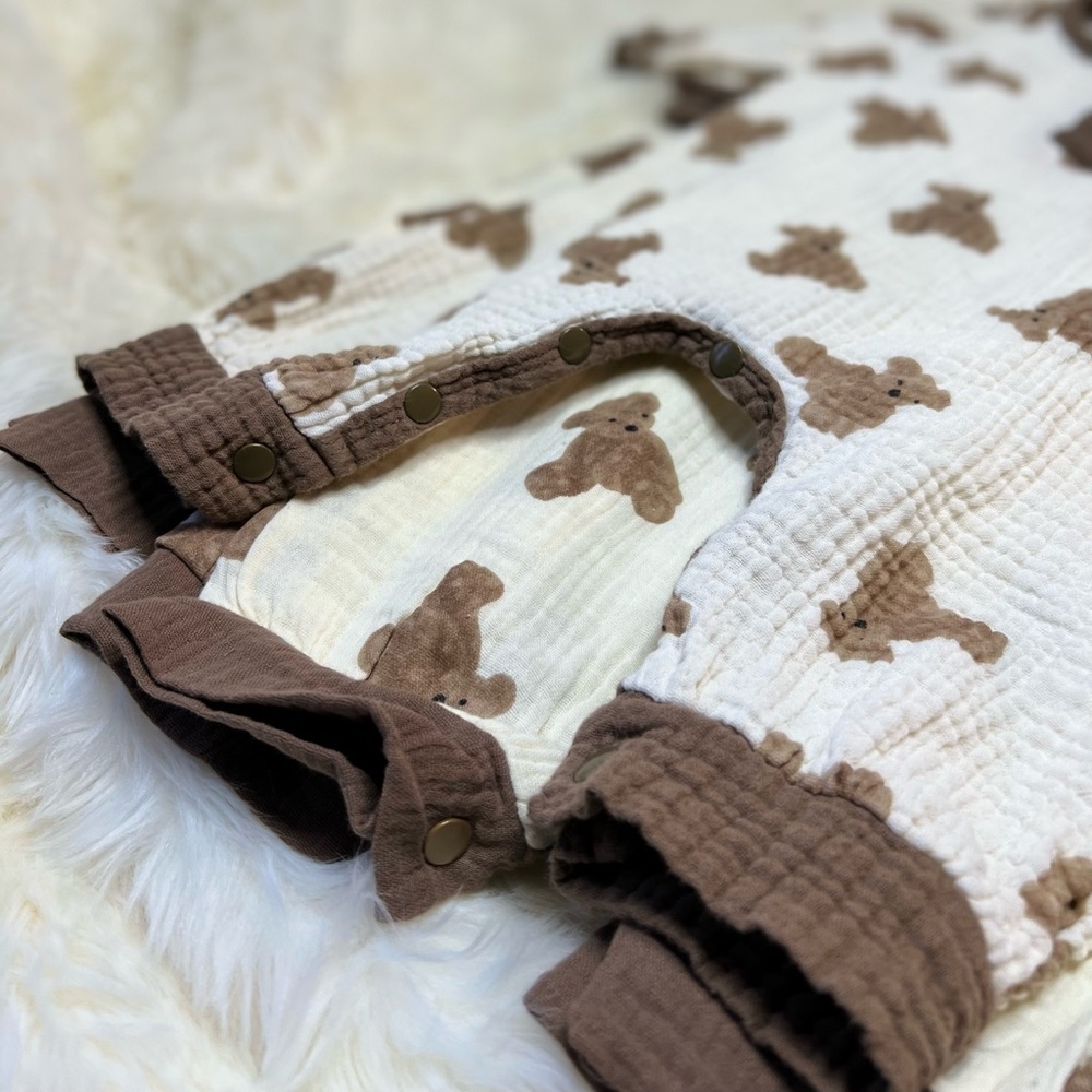 Beary Cozy, Button, Onesie - Picture 5 of 6